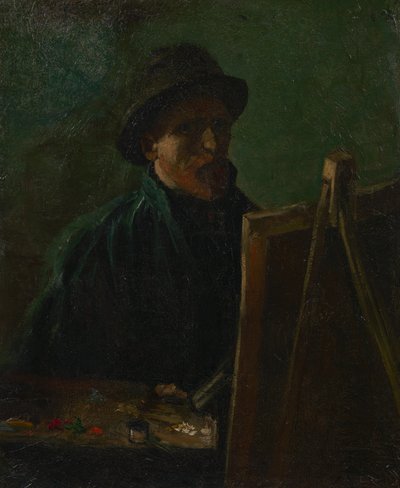 Self-Portrait as a Painter by Vincent van Gogh